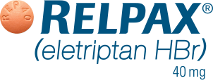 ReLPAX ® (eletriptan HBr) logo